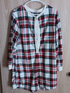 Plaid Old Navy Pajama Romper
